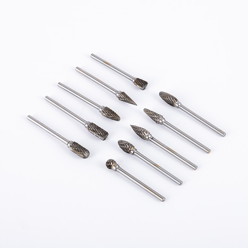 Wholesale tungsten steel electric grinding head, hard alloy rotary file LMGFHOD, metal grinding milling cutter, stainless steel reamer Application Scenario