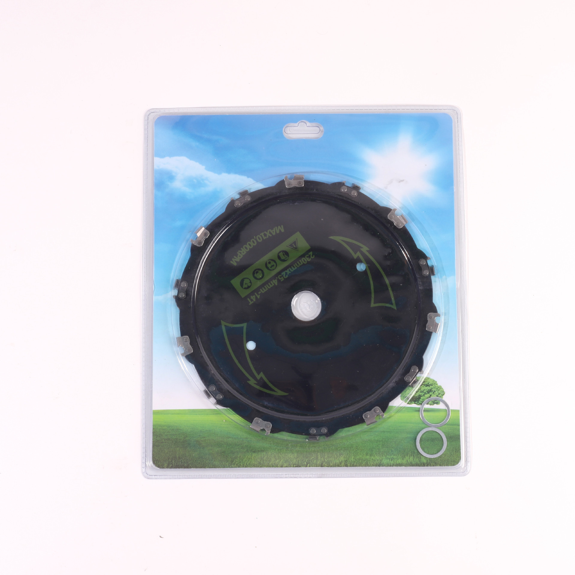 Universal blade for lawn mowers, circular sawtooth blade for brush cutters, special straight blade for lawn mowers, alloy blade undefined