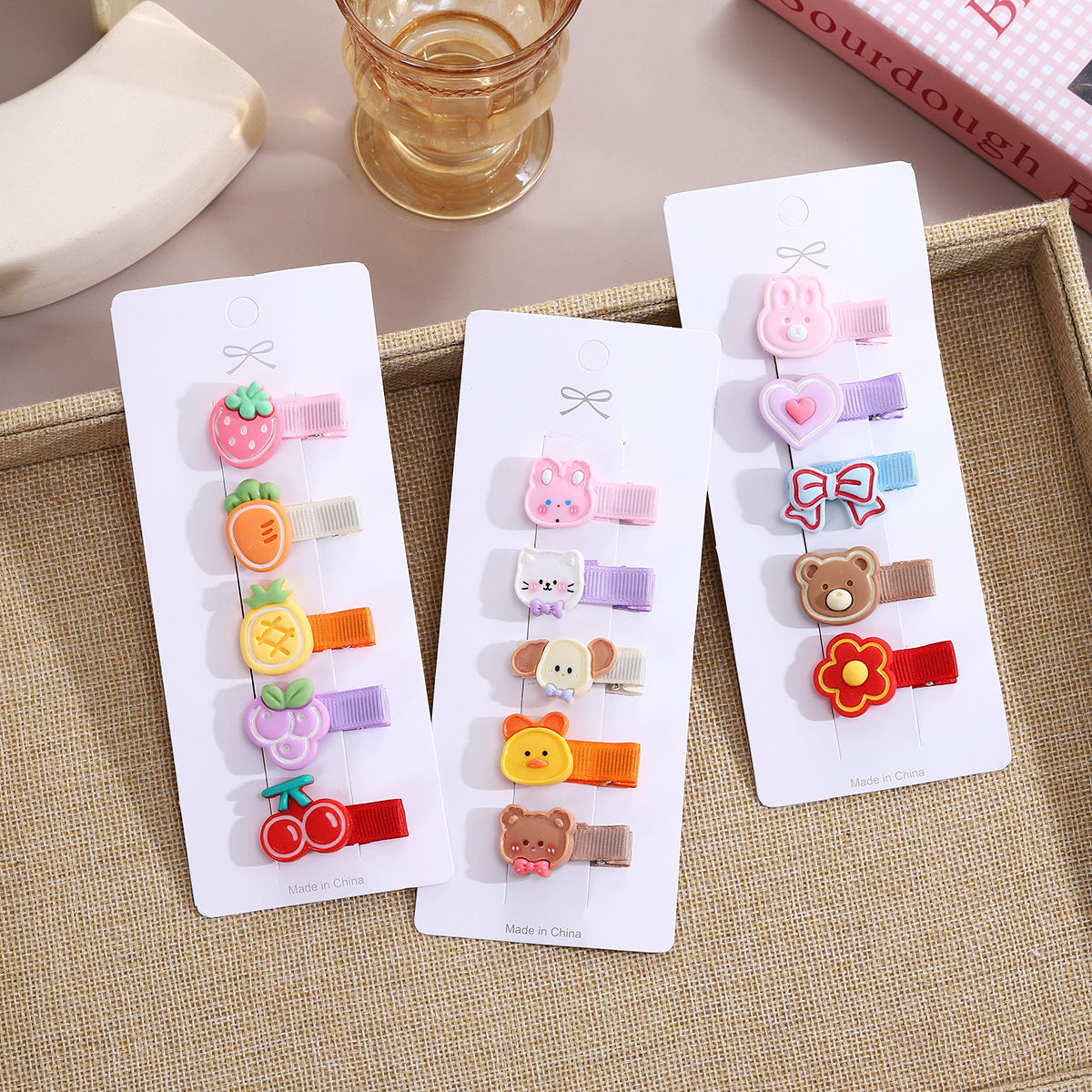 Baby hair clips, baby girl hair clips, children's hair clips, infant and toddler small hair clips, headwear, little girl hair clips details Picture