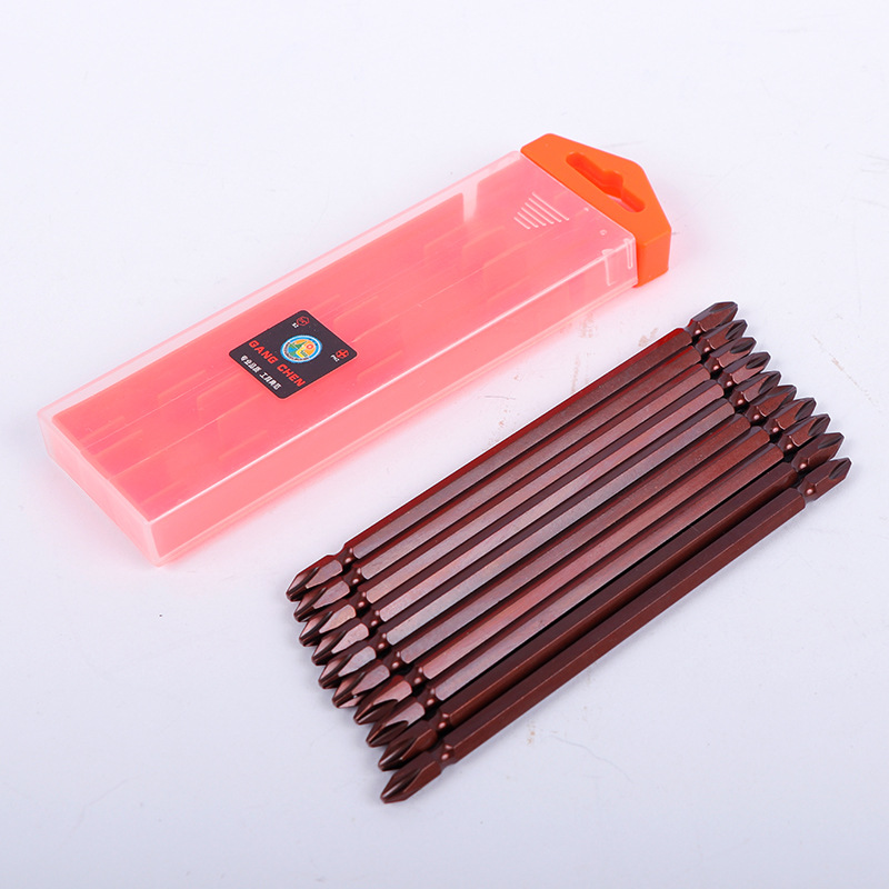 Gangchen Factory offers a variety of specifications of double-section screwdriver boxes with 65-length industrial-grade electric screwdriver bits and extended screwdriver bits Specification drawing