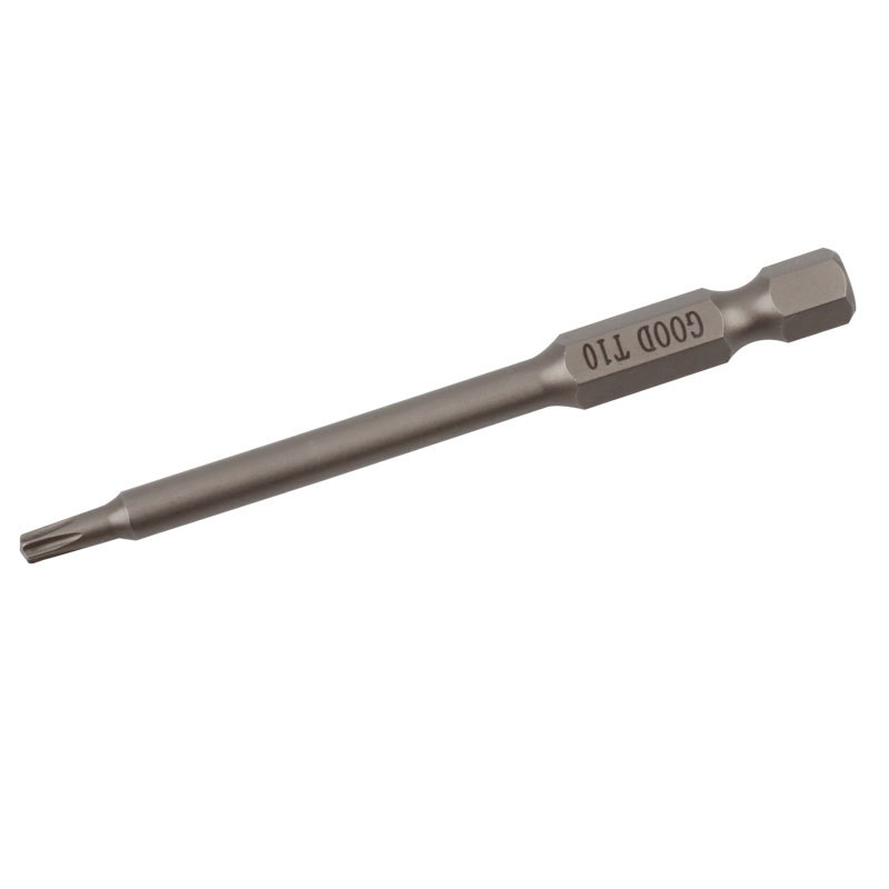 GOOD SH1/4*75*4.5*50*T10/TT10 plum blossom head air screwdriver head Plum blossom mouth imported S2 steel Item Picture