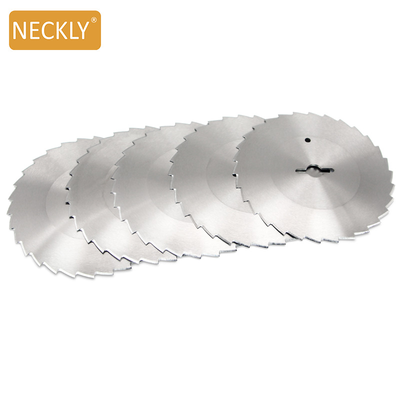 Nekeli 100MM toothed round knife Barbecue round knife, German barbecue machine slicing knife 420J2 food round blade Application Scenario