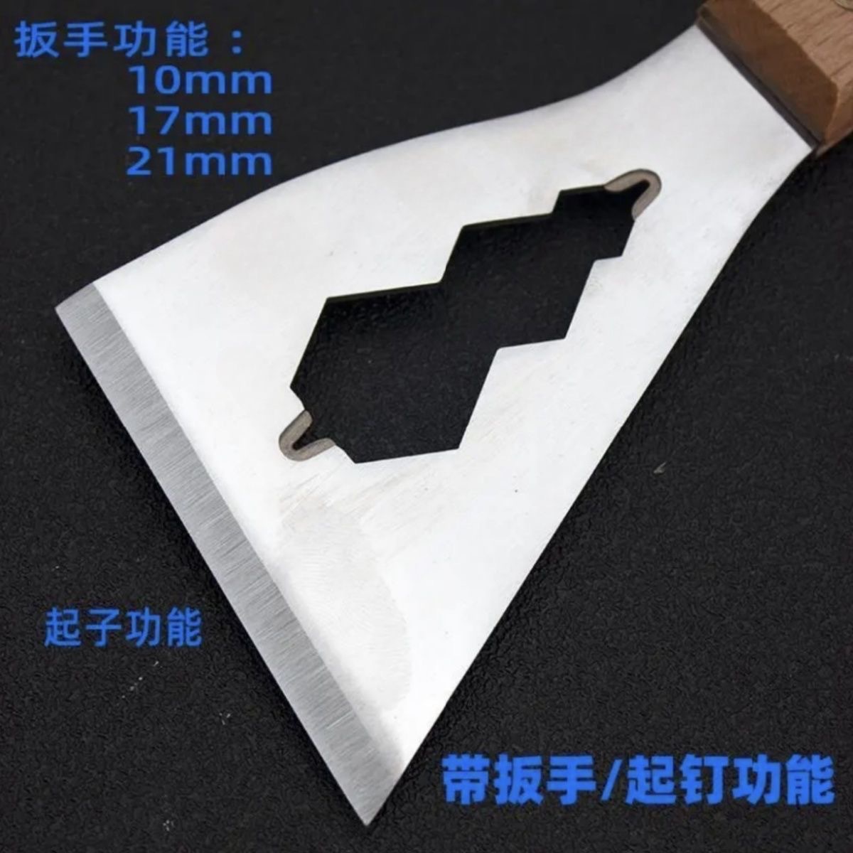 Multi-functional thick scraper, cleaning knife, stainless steel cement scraper, dust scraping knife, scraper tool, special for decoration shovel Specification drawing