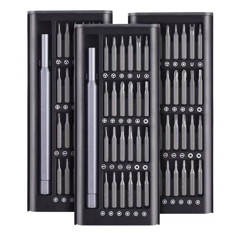 24-in-one precision screwdriver set, plastic case S2 screwdriver head, multi-functional mobile phone repair and disassembly tool combination set details Picture