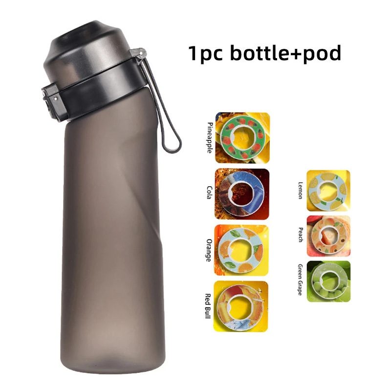 Cross-border Playfulness 650ml Fruit-flavored Cup, Sugar-Free and calorie flavored cup, Amazon Cross-border Straw Water Cup, Pop-up lid water cup Application Scenario