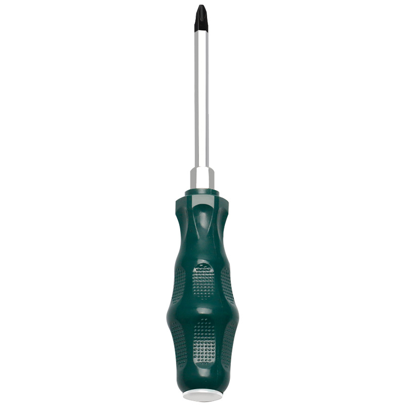 Industrial-grade through-hole screwdriver, through-hole screwdriver, impact can strike flat-mouthed plum blossom-shaped cross screwdrivers with magnetic force Item Picture
