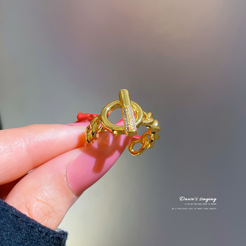 【 Real Gold 】 Couple rings, women's Instagram trendy and fashionable plain ring, adjustable open ring, cool and unique ot ring Specification drawing