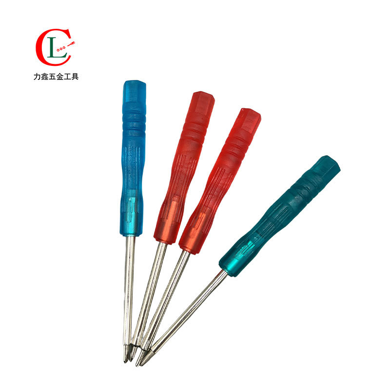 3MM transparent crystal cross-shaped star-shaped small screwdriver for iPhone repair and disassembly full figure