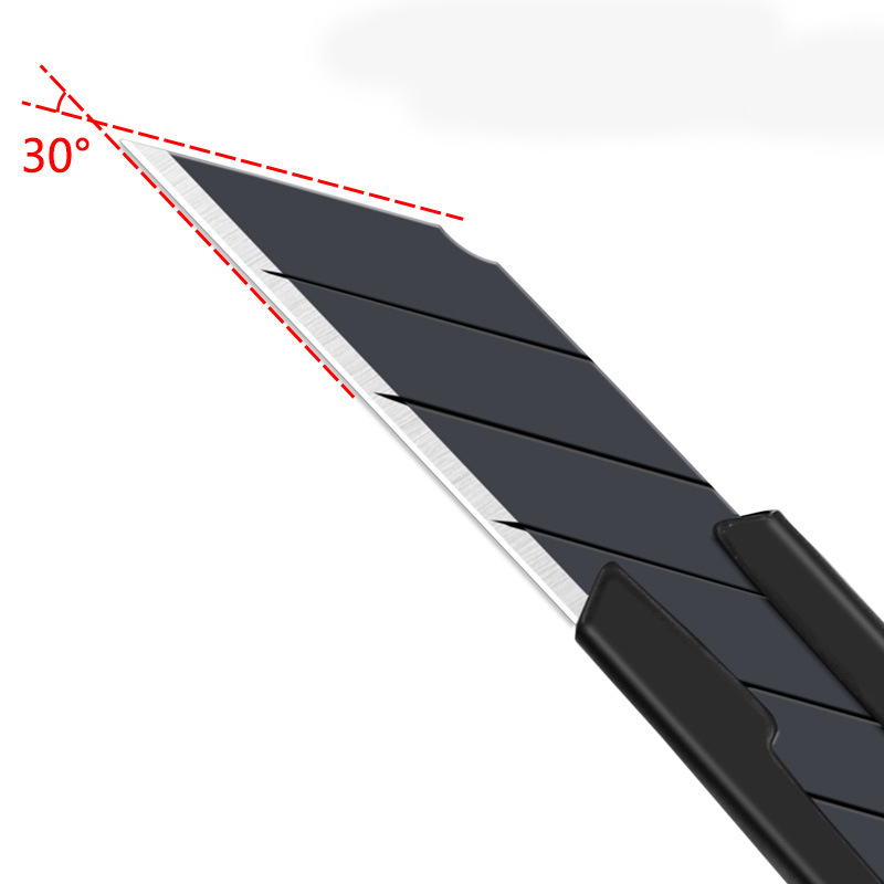 Stainless steel small utility knife, student stationery, hand knife, portable detachable office supplies, metal paper cutter Application Scenario