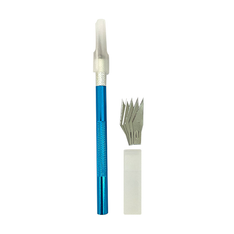Wholesale metal aluminum alloy engraving knife sets, handcrafted paper-cutting creation utility knives, mobile phone film application cutting and engraving knives undefined