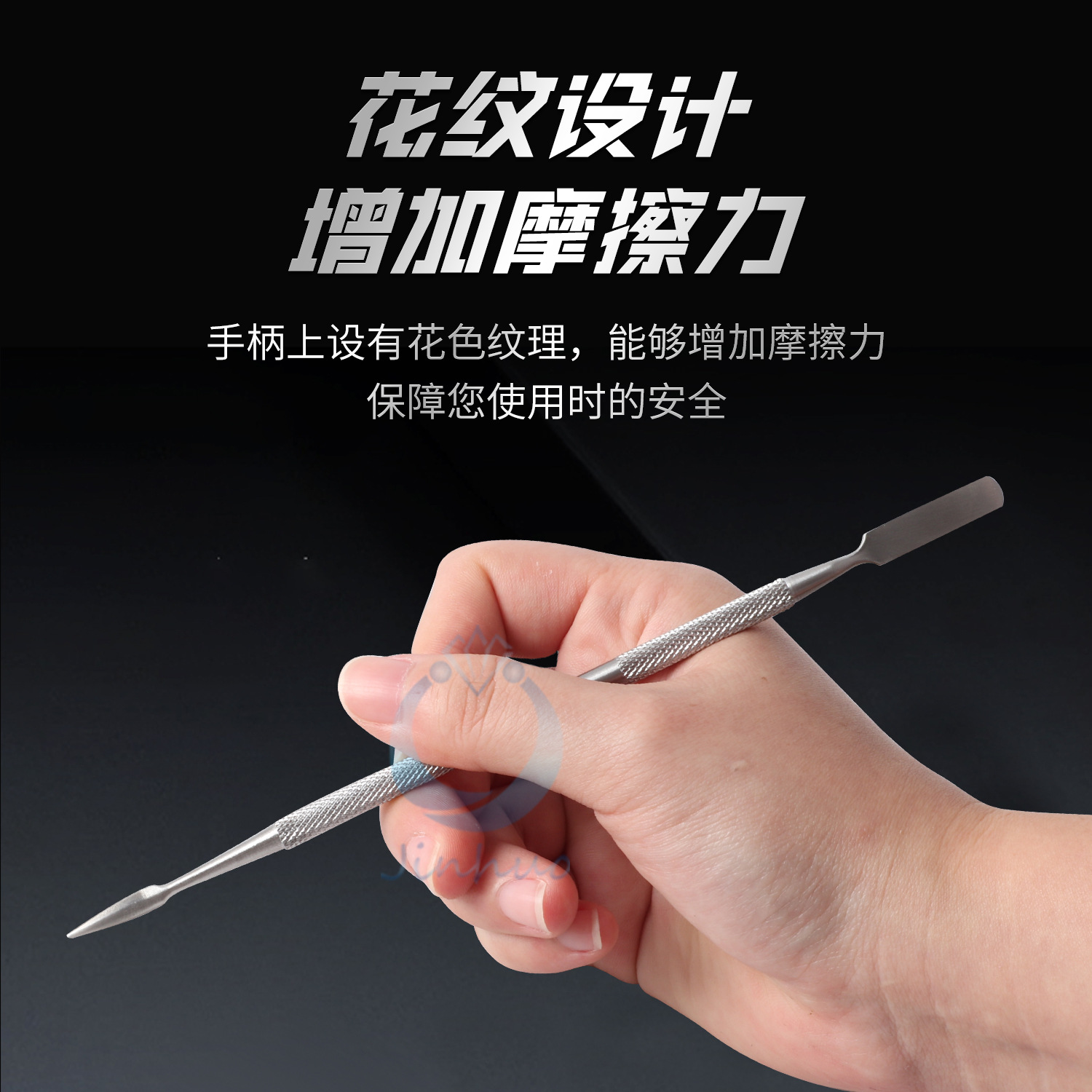 Double-head stainless steel wax engraving knife, engraving knife, wax engraving knife, dental equipment, jewelry tools, gold engraving tools Specification drawing