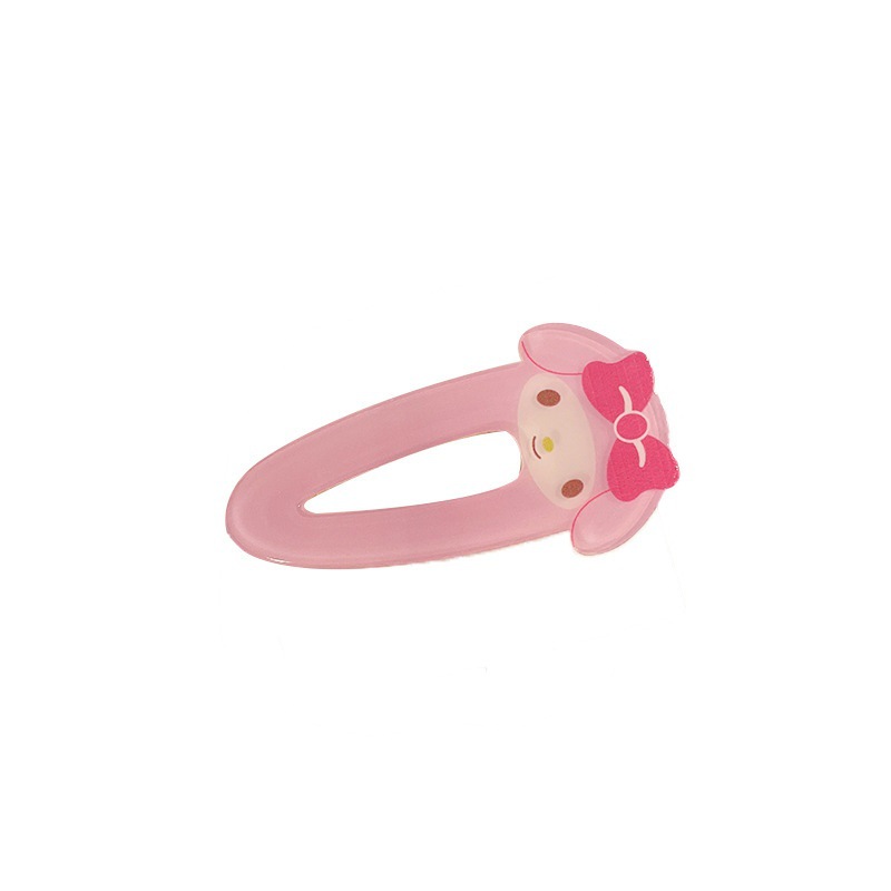 Korean-style duckbill clips, acrylic Sanrio cinnamon dog bangs clips, bb clips, cute girl hair clips, hairpins for students Item Picture