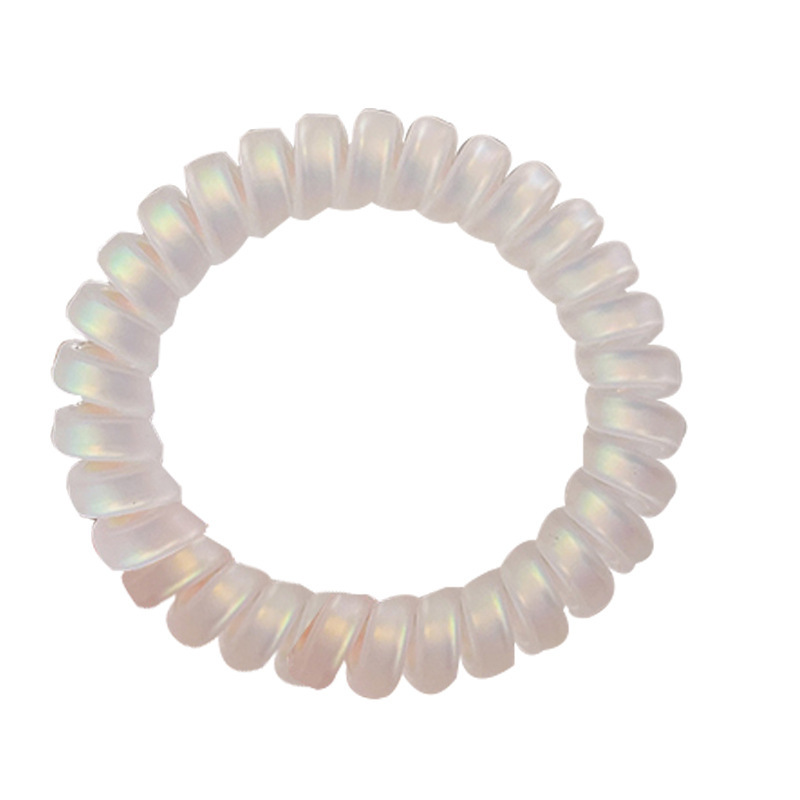 Laser mermaid, European and American lace hair band, electroplated women's jewelry, basic and versatile, seamless hair accessory that won't damage hair Item Picture
