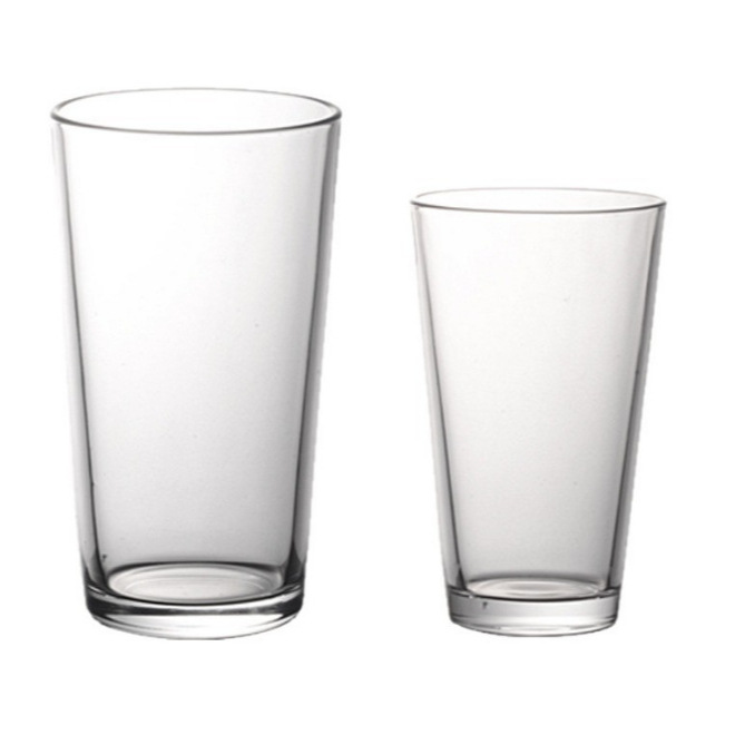 European large-capacity American pint cups, wide-mouthed cups, special juice drink cups, craft beer mugs, glass water cups Item Picture
