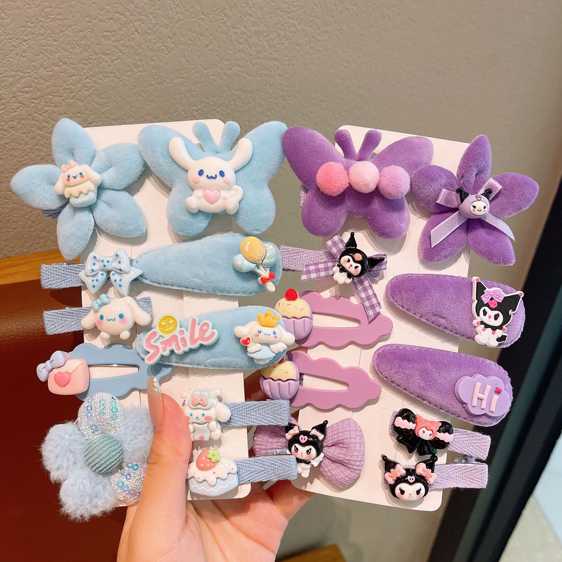 Girls' hair clips, autumn and winter plush bangs side clips, children's hair accessories, cute hair clips for little girls and babies Application Scenario