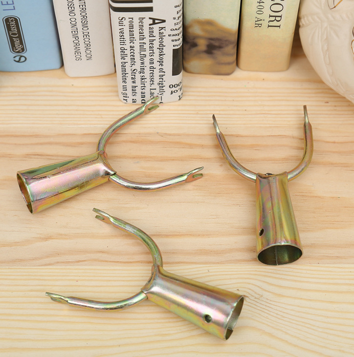 Direct sales from the manufacturer of hot-selling iron-coated forks at street stalls, drying the heads of iron-coated forks full figure