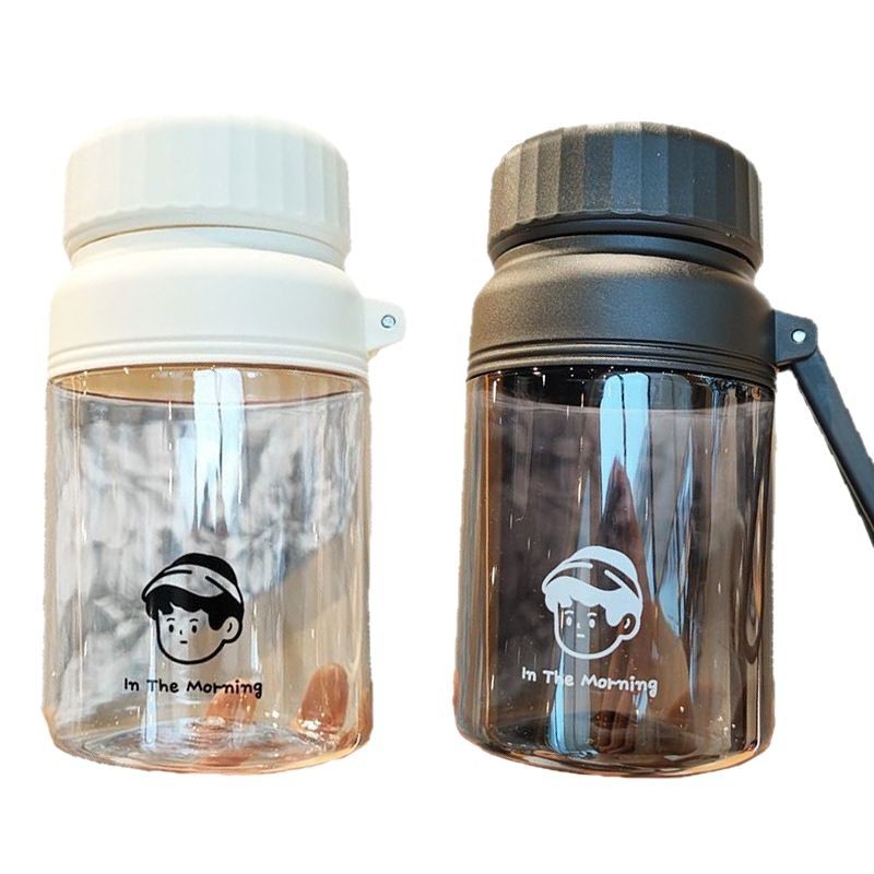 A new, simple, niche, and cute Korean-style portable large-capacity plastic cup with a high level of appearance, which is a hit on the Internet in 2025 Item Picture