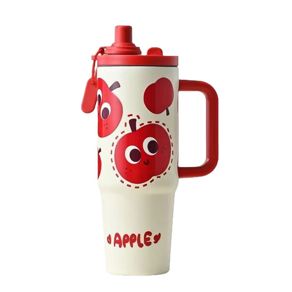 New high-appearance-level large-capacity car travel cup, portable water cup, ice king office tea cup, stainless steel coffee cup Item Picture