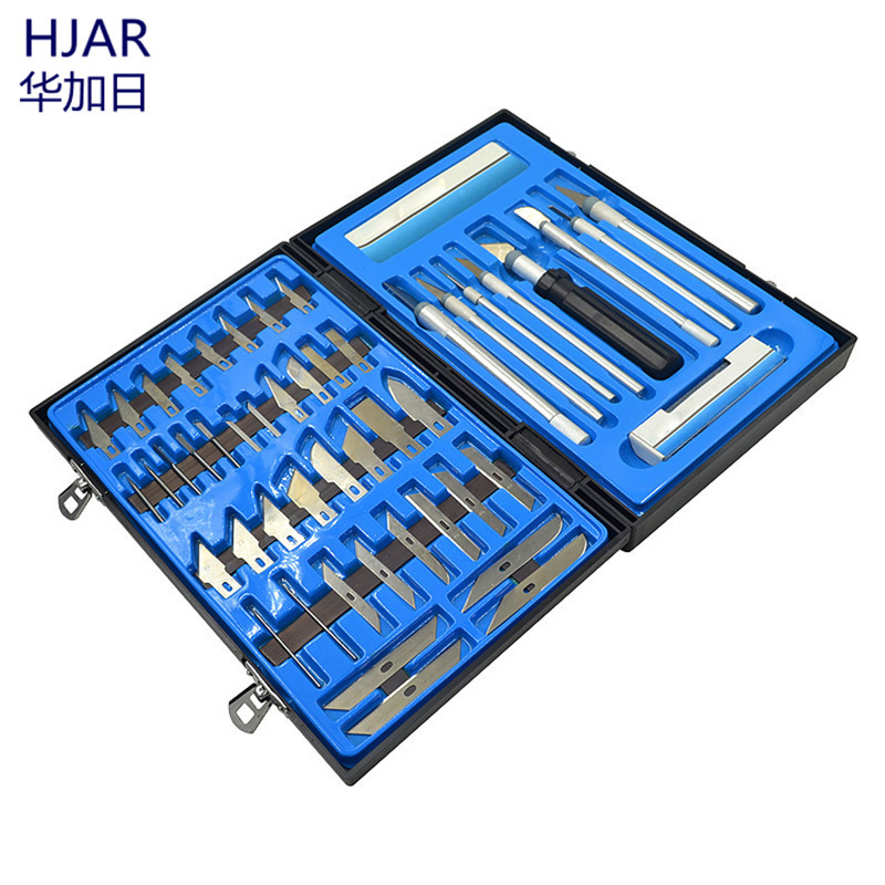 Engraving tools, woodworking engraving tools, engraving pen knife set, metal engraving blade 16-piece set engraving knife Specification drawing