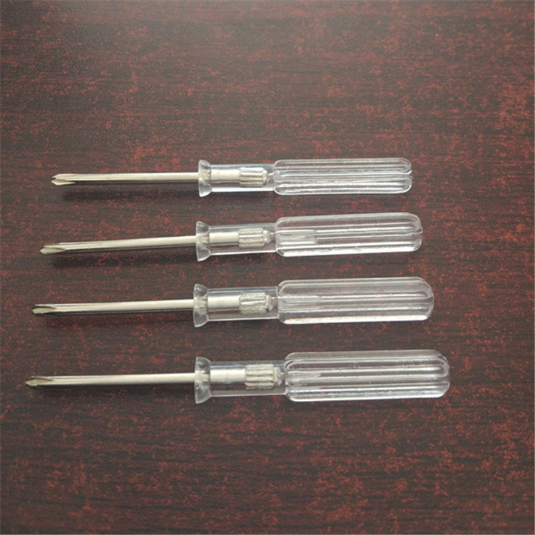 Transparent handle 2.5/ Crystal 3.0/ Black handle 3.0/ Extended 3.0/ bright benzene transparent blue 1.5 cross-head screwdriver Specification drawing
