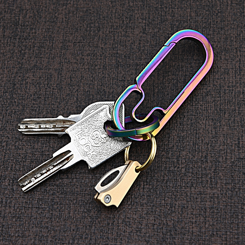 Brass mini magnetic knife, sharp pocket knife for opening packages, small folding knife for portable keychains, pendants and pocket knives Specification drawing