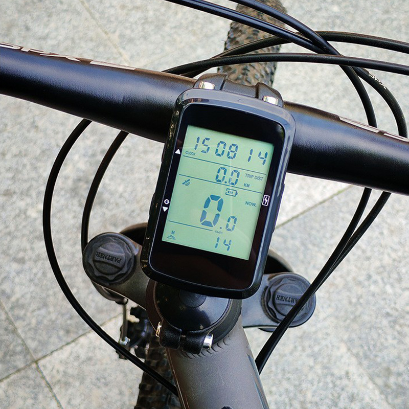 BK-5208 USB rechargeable bicycle GPS odometer Wireless odometer large screen wireless backlight waterproof mountain bike odometer Odometer speed meter Specification image