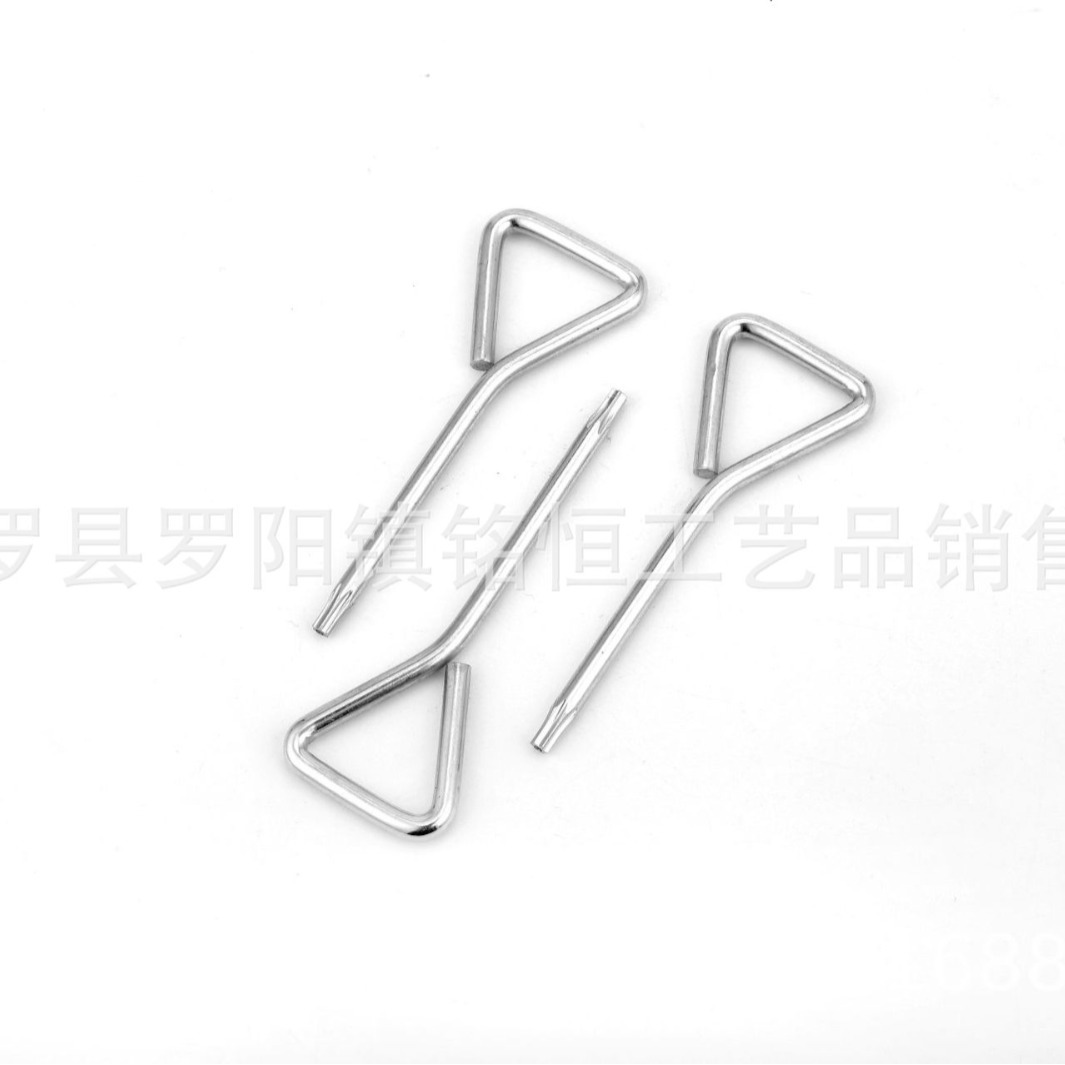 T15 Anti-theft screwdriver T15 plum blossom screwdriver T20 Hole screwdriver T20 Plum blossom screwdriver Specification drawing