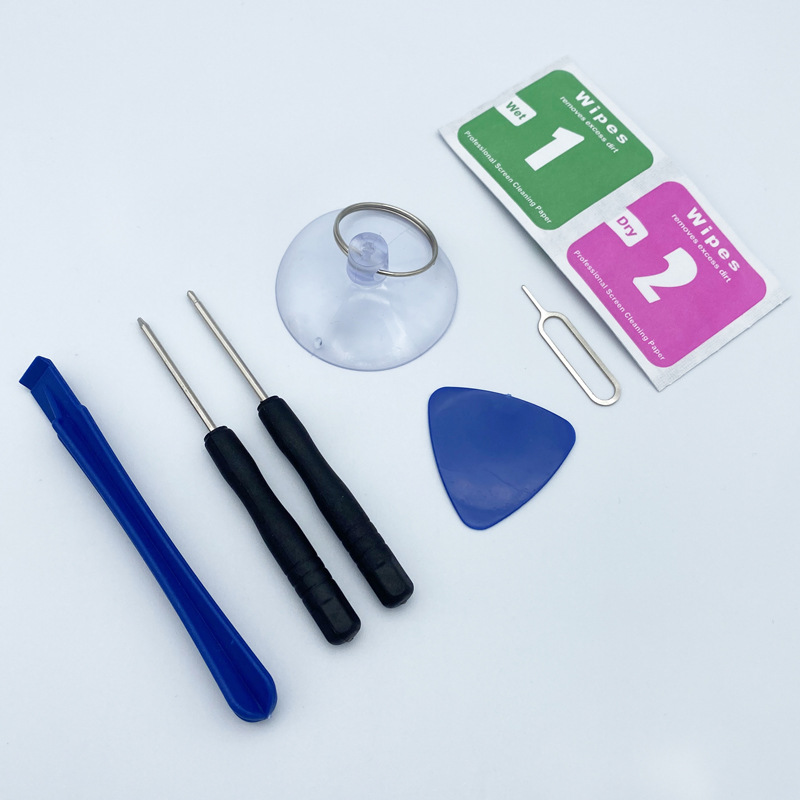 Mobile phone disassembly set, Apple, Android, Xiaomi screen battery disassembly screwdriver repair toolkit, direct supply from the manufacturer Specification drawing