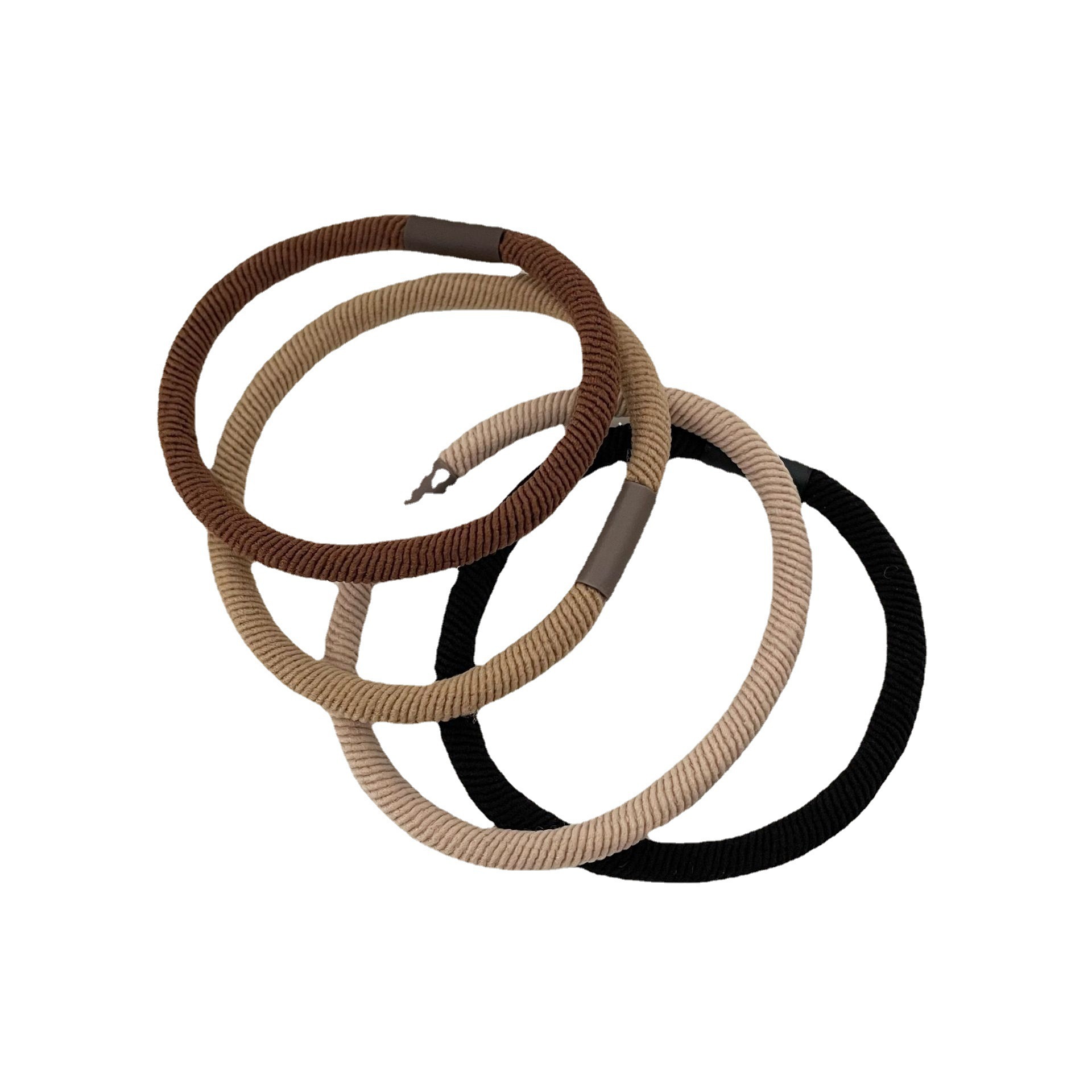 High-elasticity rubber band ins high appearance level hair band wholesale, women's Korean style 2025 new simple hair band with a sense of luxury Item Picture