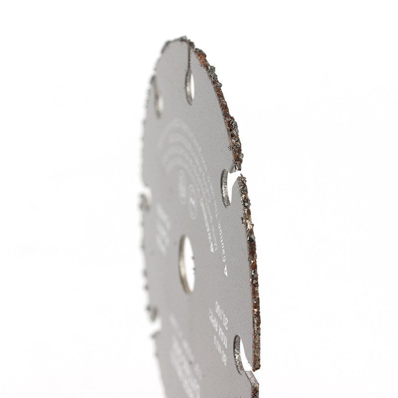 The manufacturer wholesals 75mm crushed particle woodworking blades, Angle grinders, cutting machines, woodworking alloy saw blades, brazed cutting blades Specification drawing