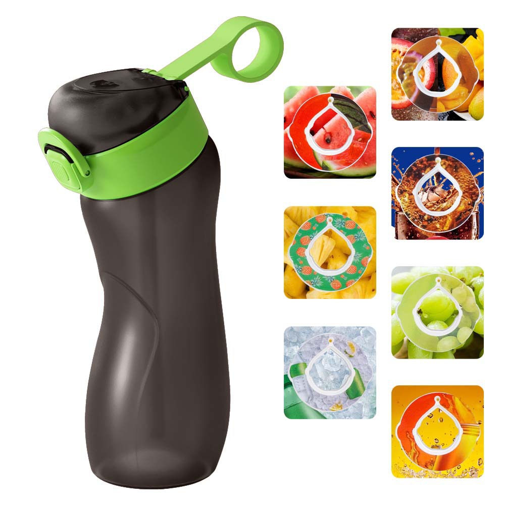 2024 New Playful Cup, Scented Cup, fashionable outdoor scented water Cup, Portable Sports Cup, Straw Bouncing Cup full figure