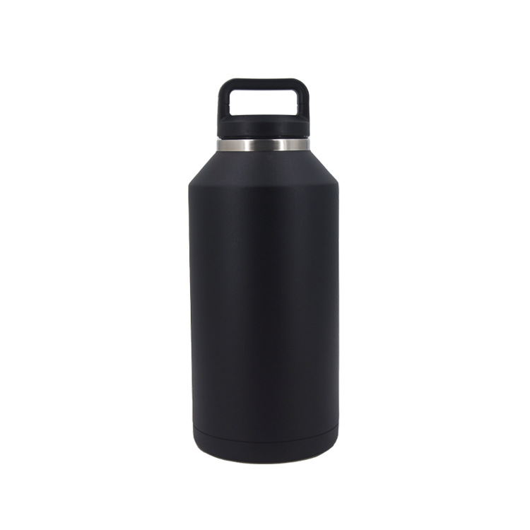 New 316 stainless steel large-capacity insulated kettle, outdoor l camping portable large-bellied cup, hand-held sports bottle insulated cup Item Picture