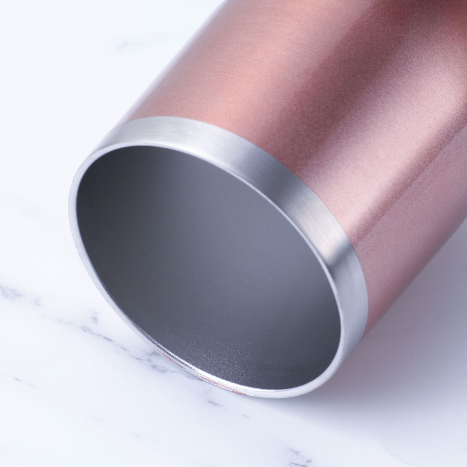 Cross-border 12oz mini eggshell cup, 304 stainless steel insulated cup, portable water cup, simple double-layer egg cup details Picture