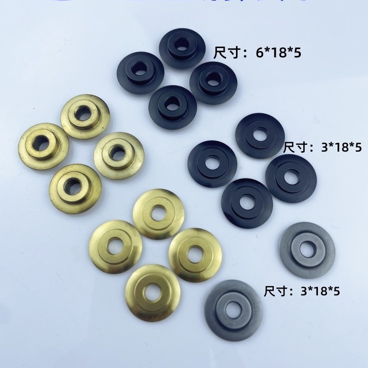 Stainless steel pipe cutting blade, copper pipe and aluminum pipe cutting pipe, knife wheel, metal pipe cutting tool, special replacement cutting blade for pipes Specification drawing