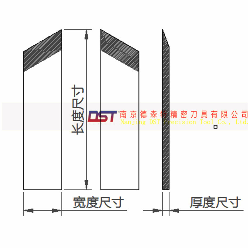 Gift box slotting blade, tungsten steel slotting machine blade, cardboard box slotting knife, trenching machine knife, factory direct sales Application Scenario