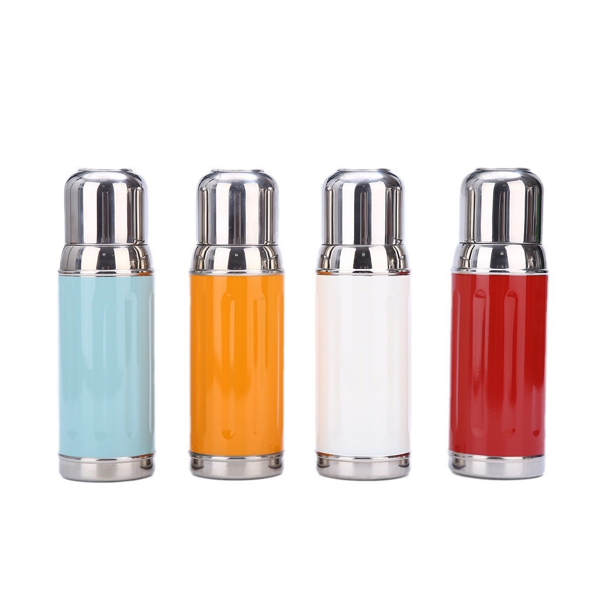 Large-capacity 316 stainless steel insulated cup, outdoor travel fitness with handle rope insulated pot, vacuum portable sports pot Item Picture