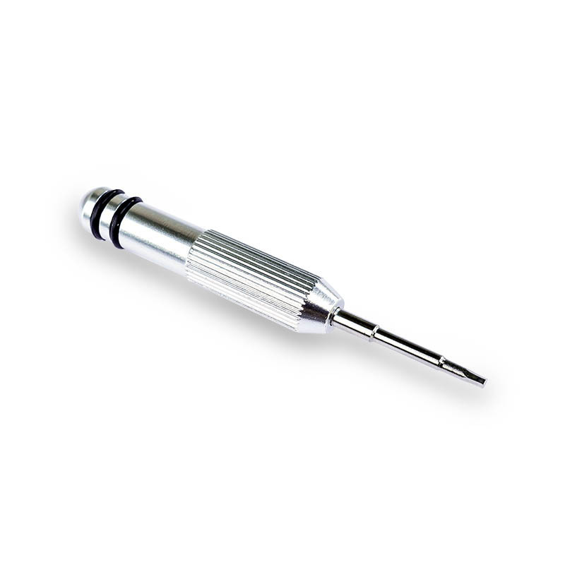 H1.5 hex socket screwdriver, short shank screwdriver 1.5*25mm, detachable screwdriver, toy repair screwdriver, silver-black undefined