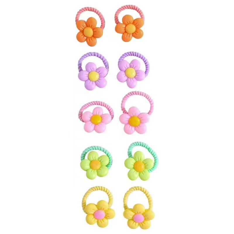 Children's rubber bands do not damage hair and have good elasticity. Girls' rubber bands, baby hair ties, small hair ties, chirp hair bands, hair accessories Item Picture