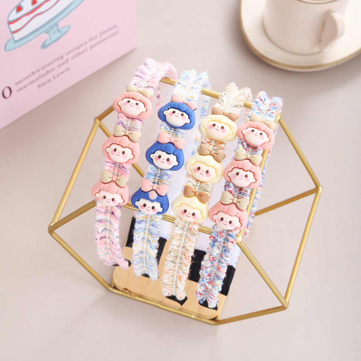 Children's hair band, girls' high-end non-constricting hair, baby hair clip headwear, special bow hair band for little girls, cute hair band full figure