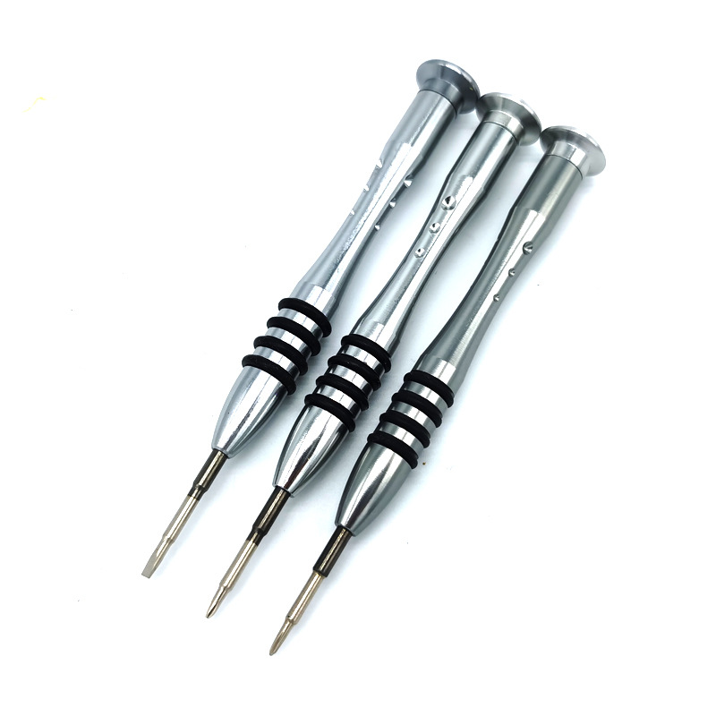 Aluminum alloy screwdrivers, magnetic screwdrivers, multi-specification mobile phone, tablet and computer repair tools, screwdrivers, screwdrivers Item Picture
