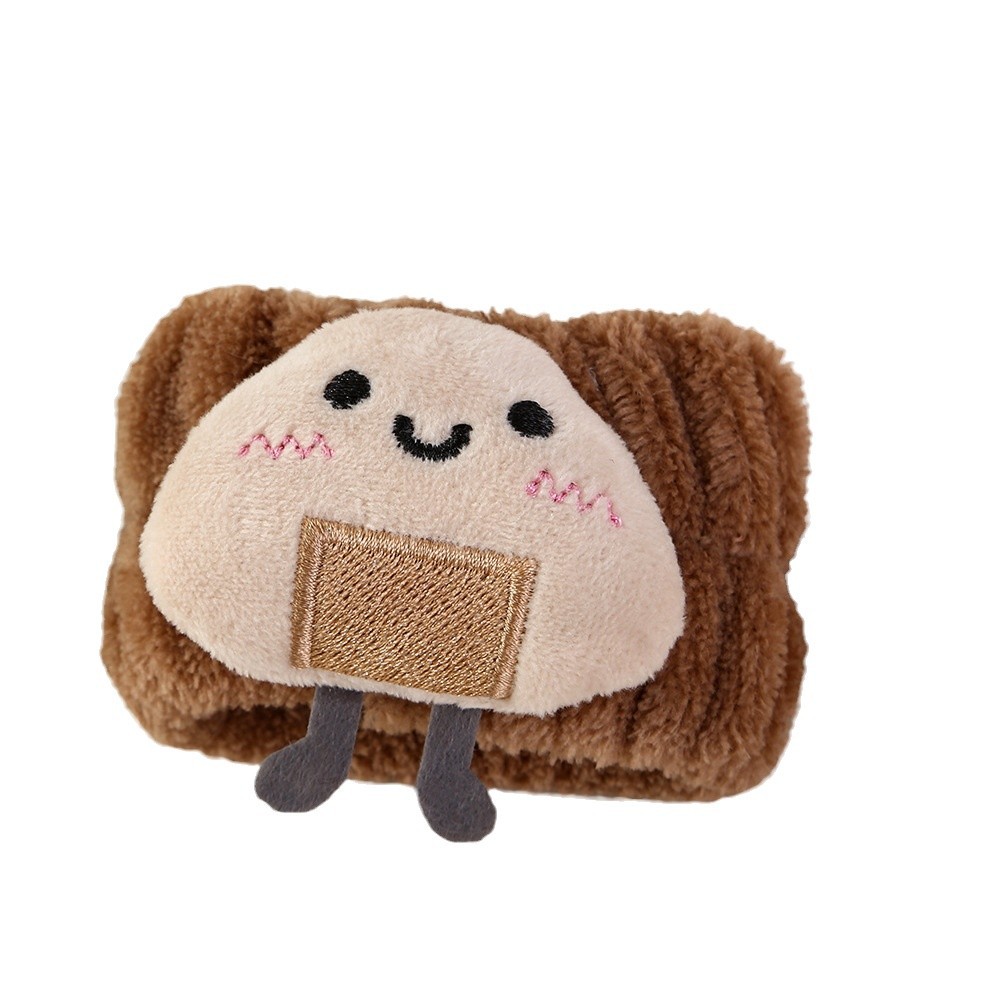 Cute cartoon, soft, water-absorbing wrist strap, waterproof and moisture-proof wonder, cuff wrist guard, wristband cover, sweat-absorbing for washing up Item Picture