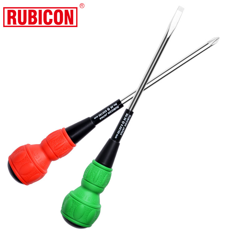 Robin Hood hardened screwdriver, anti-slip handle screwdriver, insulating set, Cross flat-head hardened screwdriver, Screwdriver 62 details Picture