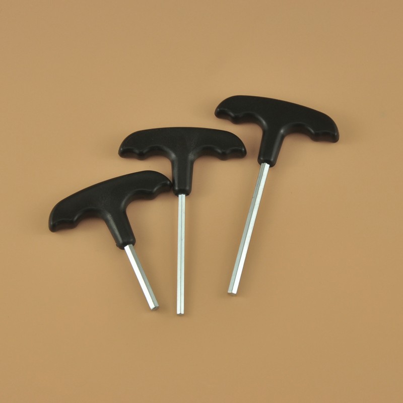 T-shaped cross-head screwdriver, T-shaped Allen wrench, simple screwdriver, flat head Allen screwdriver full figure