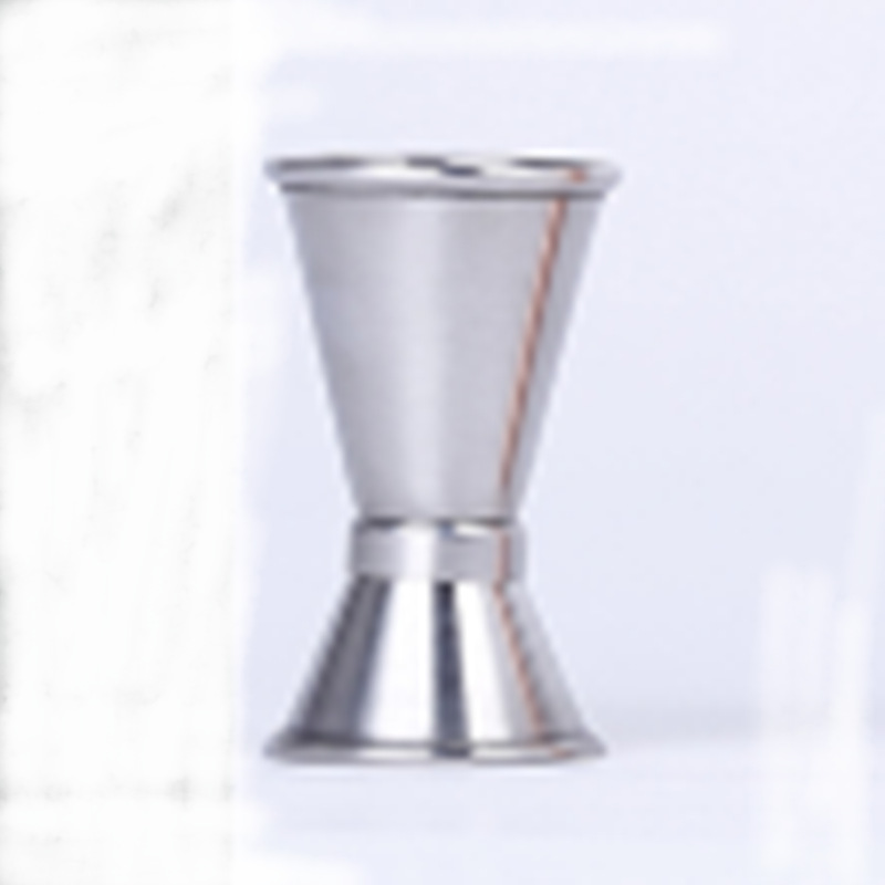 Creative 304 stainless steel measuring cup, double-headed cocktail glass, ounce cup, wine measuring vessel, graduated cup manufacturer wholesale details Picture