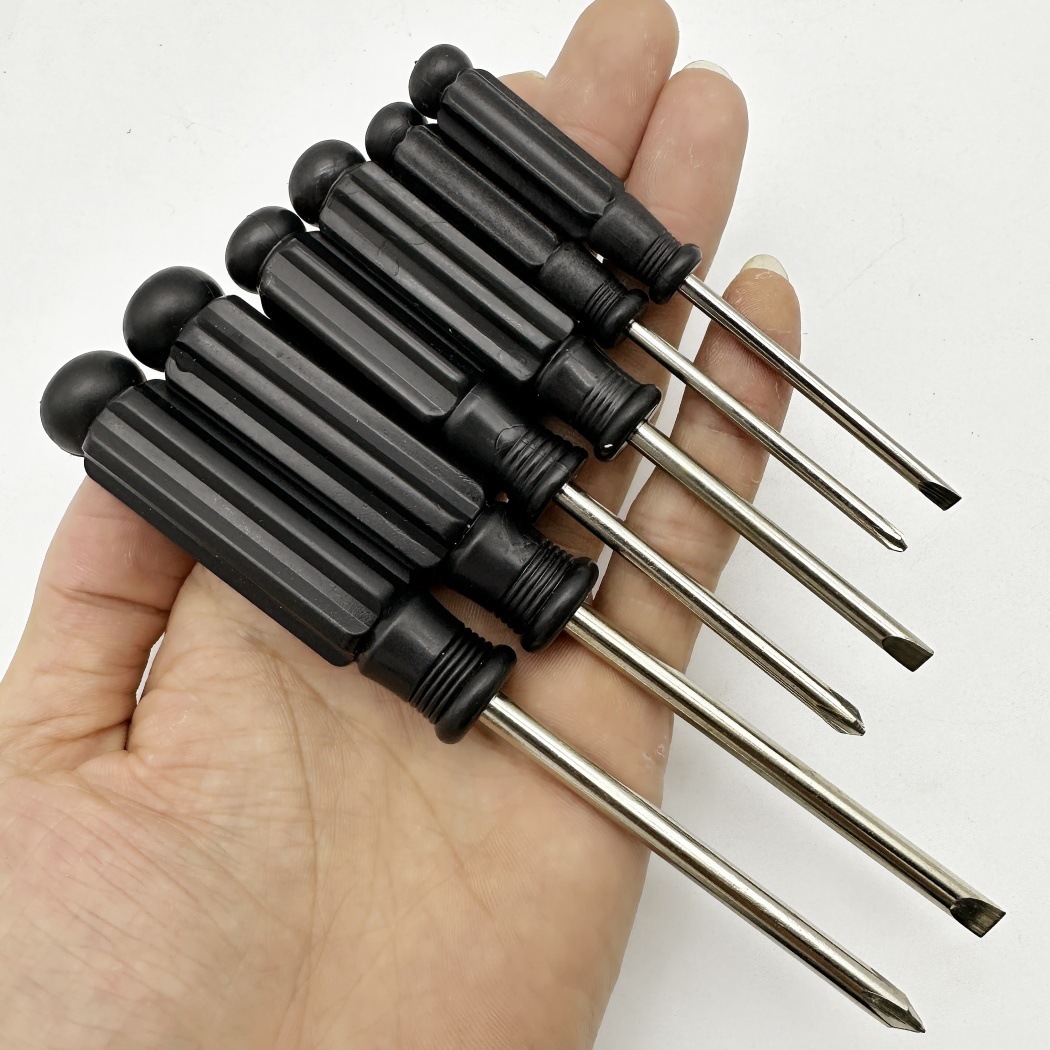 Factory direct supply of 2-inch, 3-inch, 4-inch dual-purpose flat-head cross-head small screwdriver sets and screwdrivers full figure