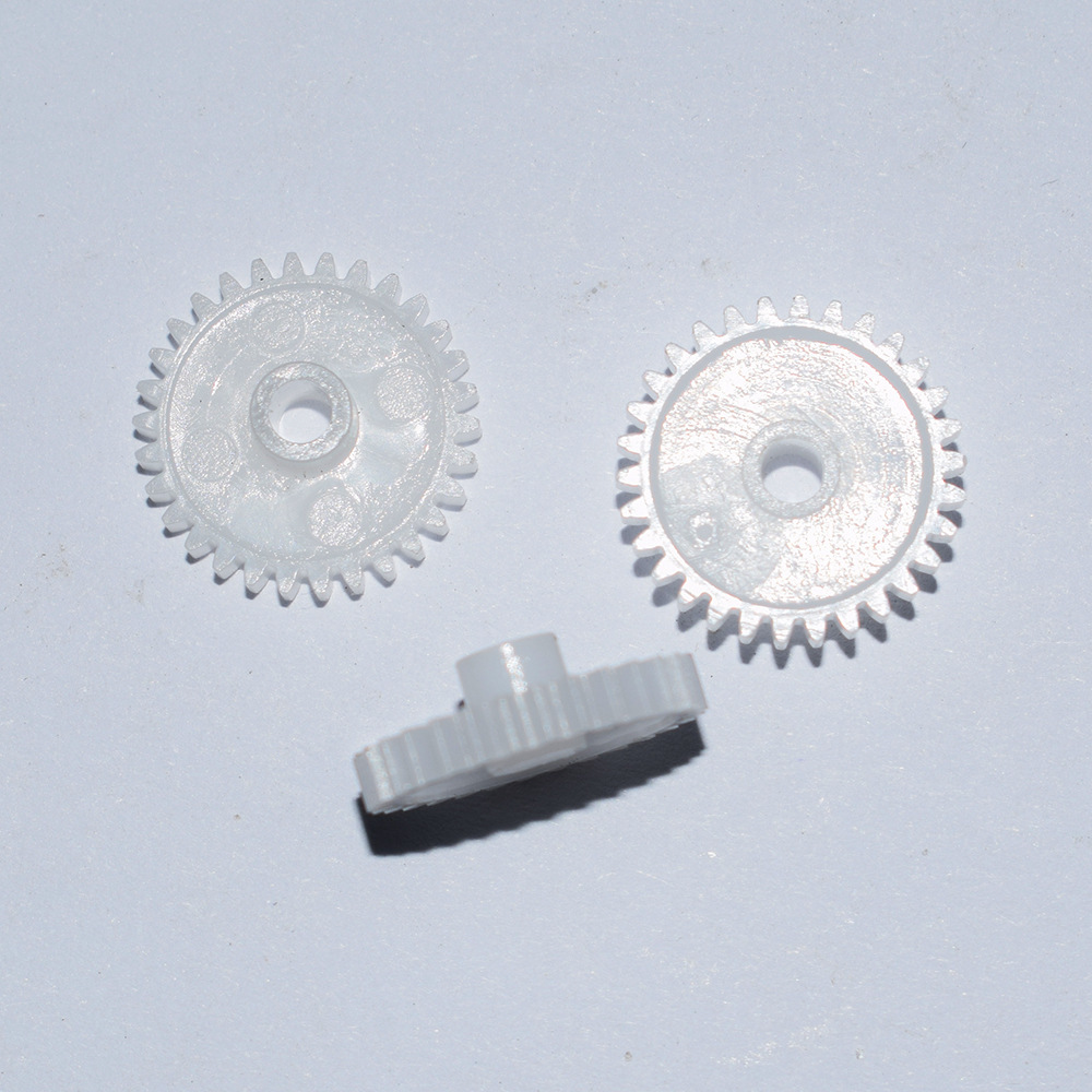 0.5 module 30-tooth 3mm hole plastic gear toy accessories 303a single-layer gears with an outer diameter of 16mm, 10 pieces details Picture