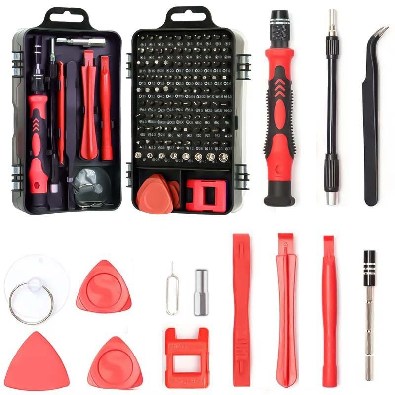 115-in-one cross-border watch, computer and mobile phone disassembly and repair, hardware tools, screwdriver set manufacturer batch undefined
