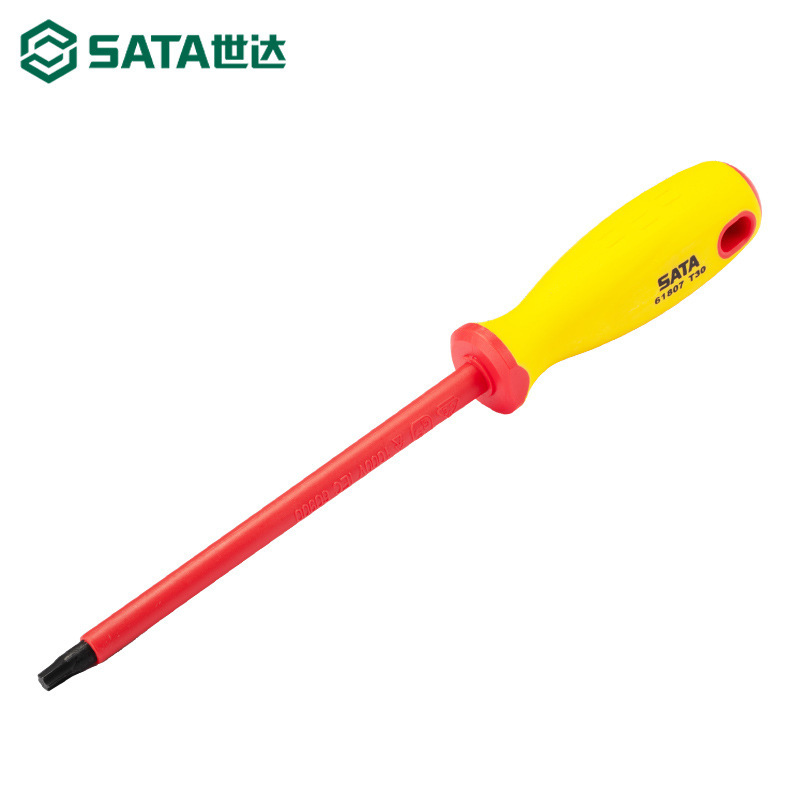 Shida VDE insulated patterned screwdriver, electrician's special screwdriver, high-voltage resistant new energy screwdriver, taper tool full figure