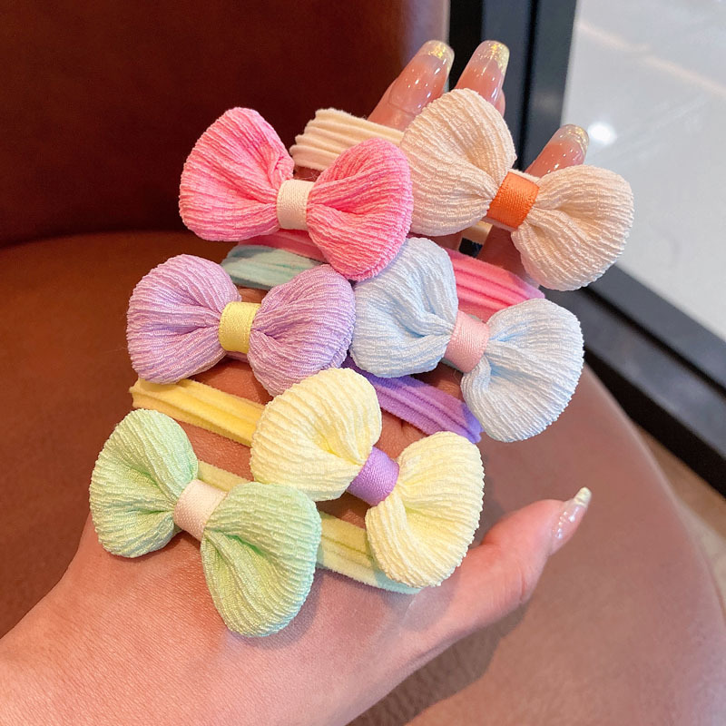 Girls' hair ties, children's hair bands, no damage to hair, good elasticity, girls' hair ties, girls' hair accessories, babies' hair ties Specification drawing
