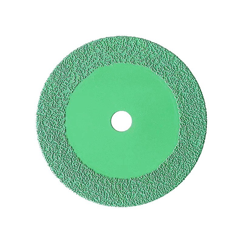 Stone carving small slices 4 cm brazed cutting discs, stone carving and engraving dry cutting with handles, small saw blades with electric grinding Item Picture